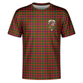Skene Modern Tartan Crest T-shirt